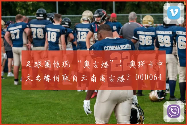 足球圈惊现 “奥古楼”！奥斯卡中文名缘何取自云南高古楼？0000644